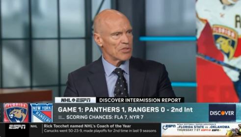 Rangers legend Mark Messier wants Matt Rempe to return to the Rangers lineup for Game 2.