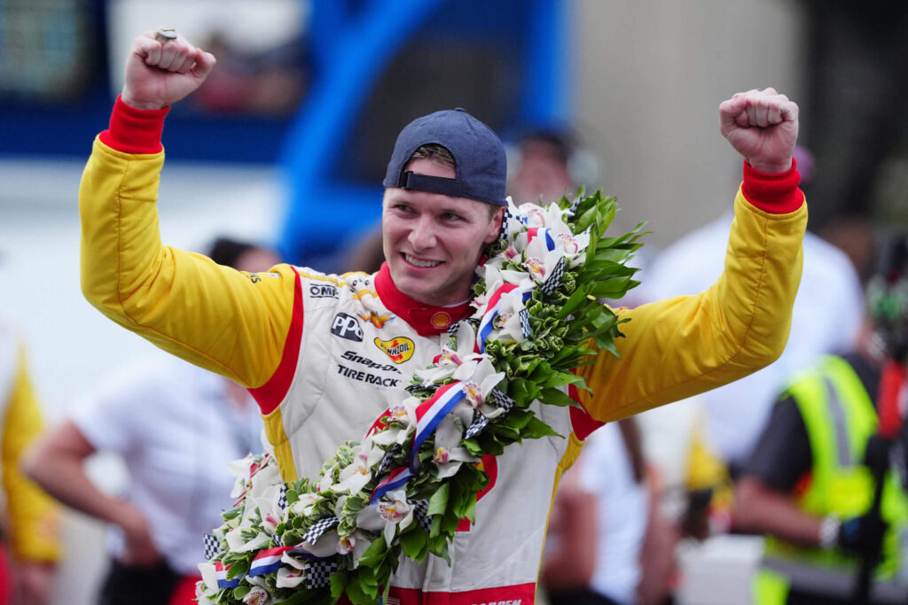Josef Newgarden makes Indy 500 tradition with daring final lap pass for second straight victory