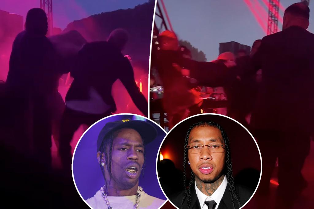 Travis Scott Fights With Tyga's Boyfriend Alexander 'AE' Edwards at Cannes: 'The Models Were Flying Everywhere'
