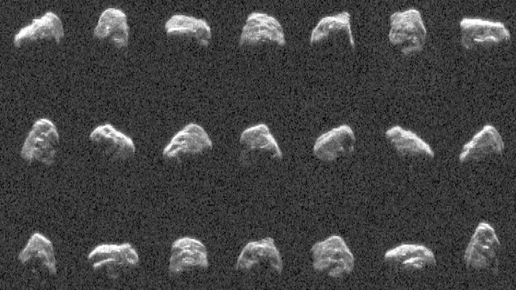 NASA's Planetary Radar Tracks Two Large Asteroids Nearby