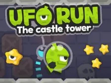 UFO Run. The castle tower